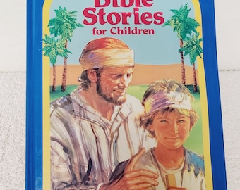 1988 Histoires bibliques illustrées pour enfants, livre sans cassette, livraison assurée