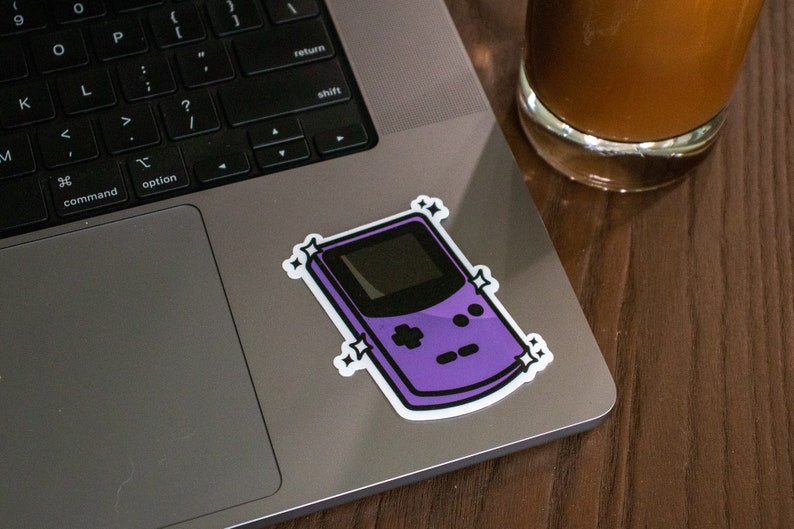 Gameboy Logo Sticker Gameboy Color Vinyl Sticker - Etsy