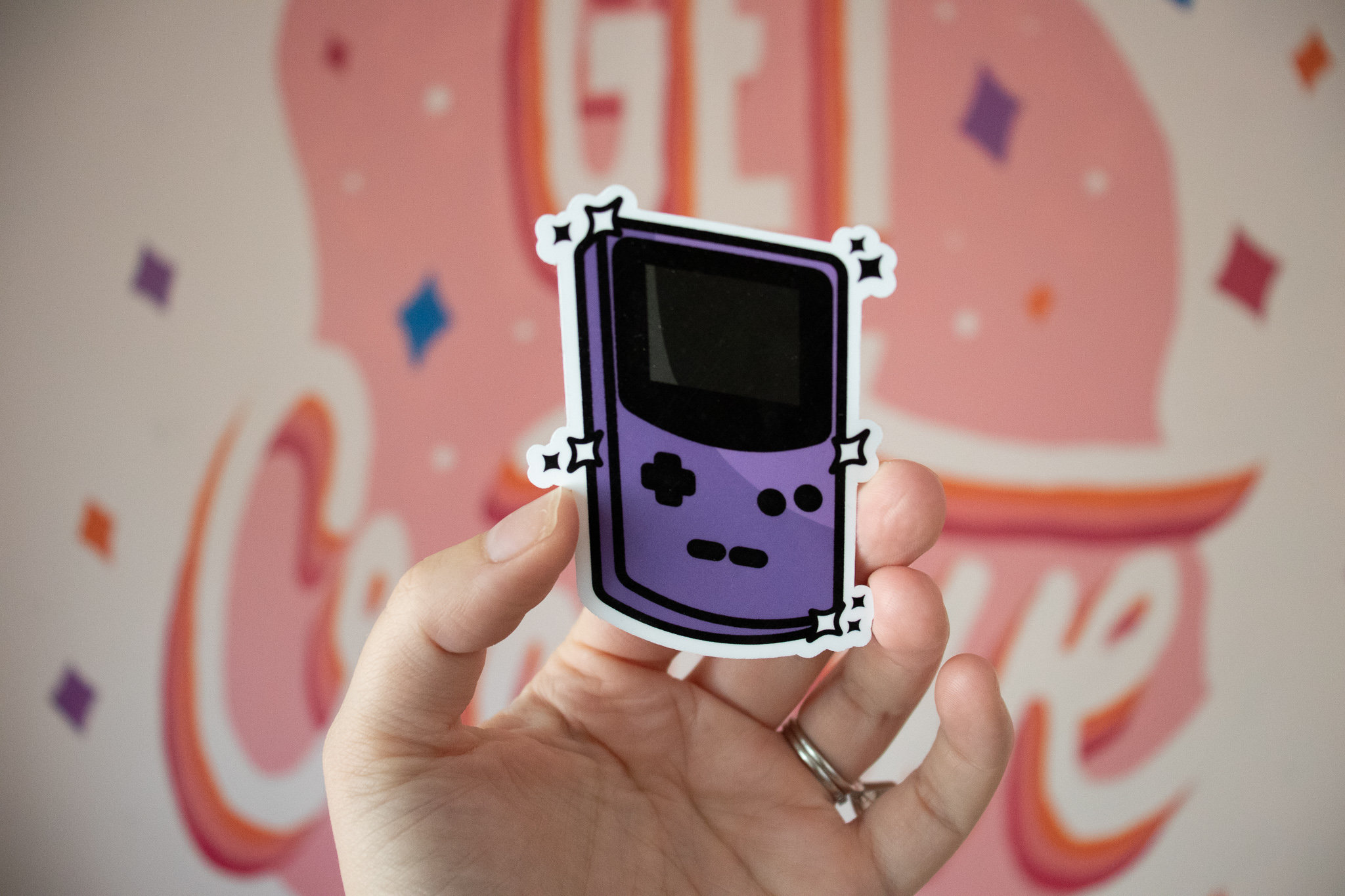 Custom Gameboy Color Sticker Gameboy Color Vinyl Sticker - Etsy