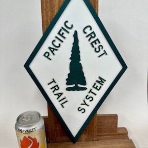 Pacific Crest Trail Sign - Vintage Diamond