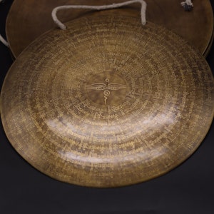 13&quot; Buddha Eye Mantra Gong: Deep Resonating Sound Therapy Gong