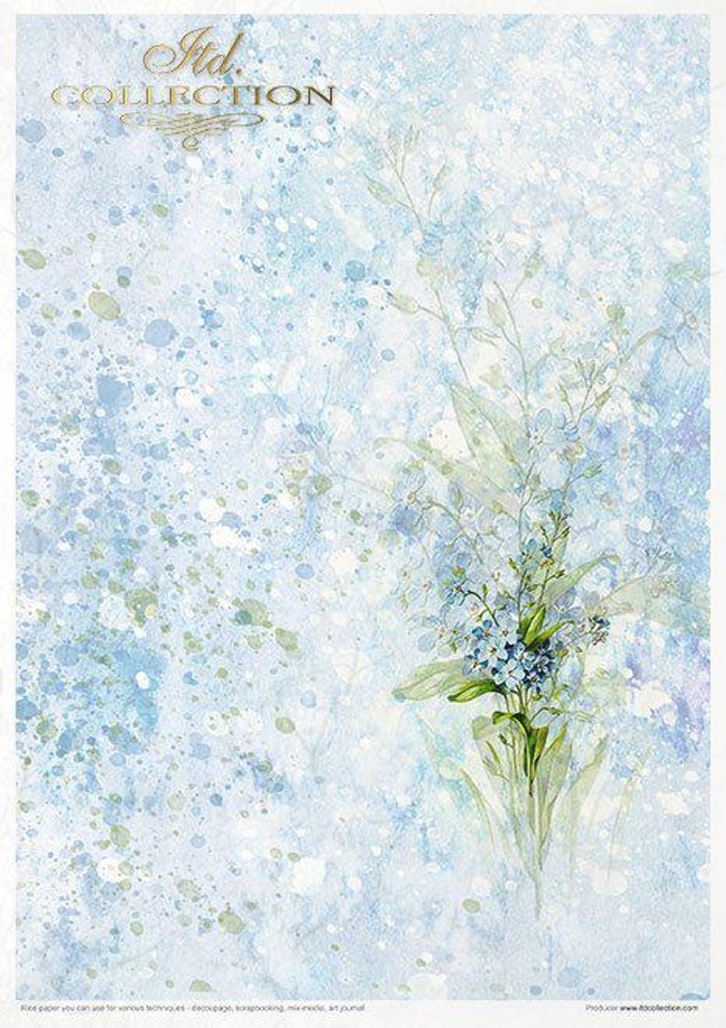 A4 ITD 0052 SLS.2 Decoupage Rice Paper - Etsy