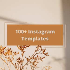 100 Instagram Templates | Social Media Templates | Instagram Post and story Templates | Motivational quotes templates