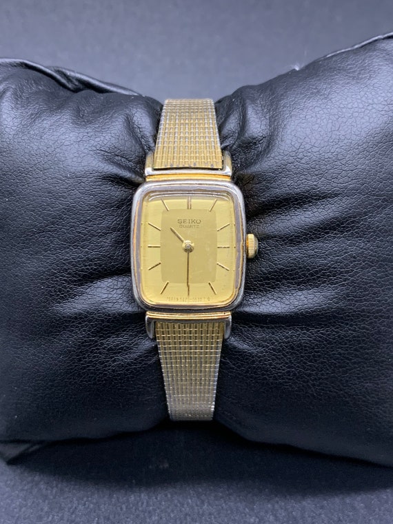 vintage seiko analog gold - Gem