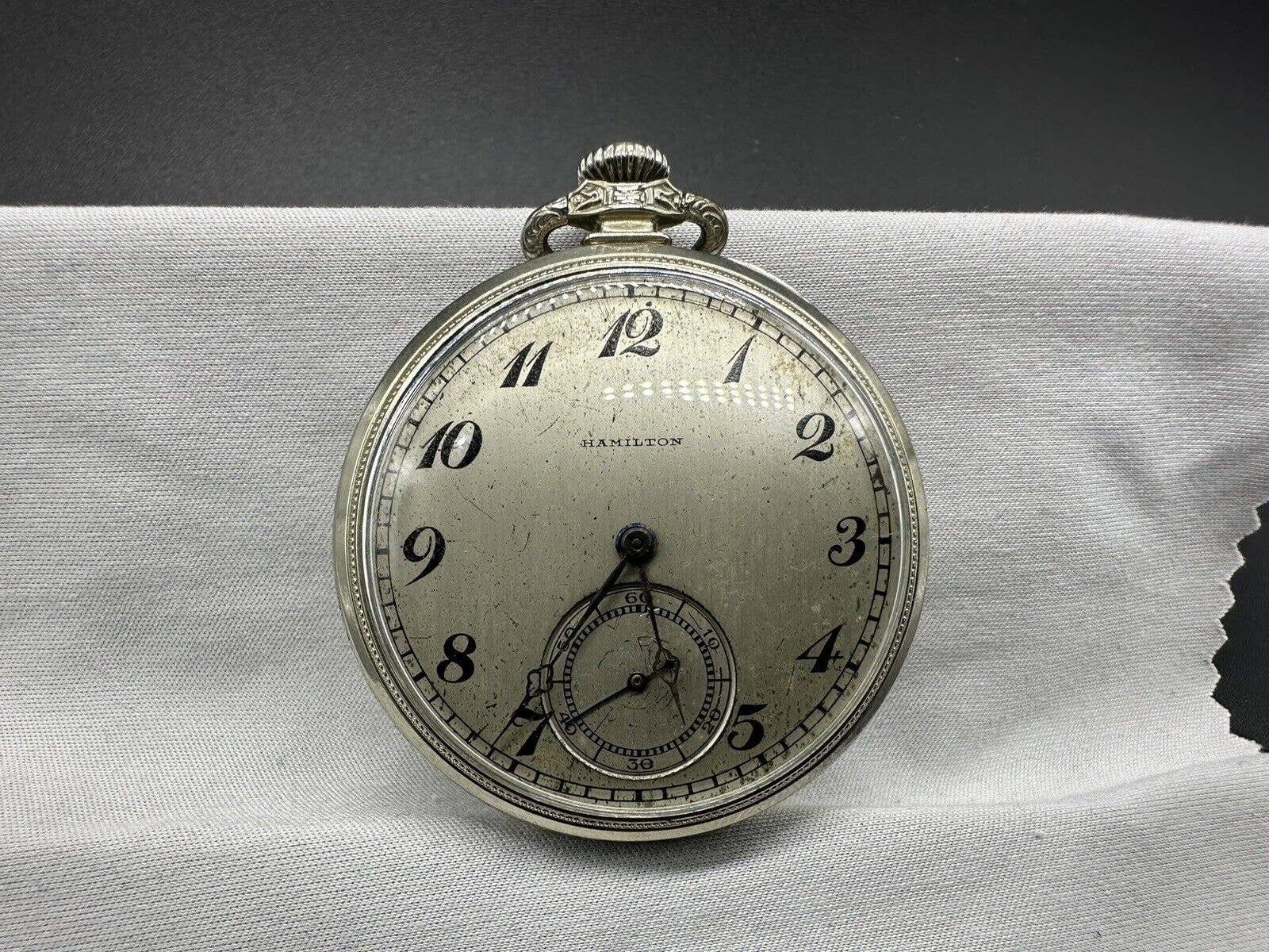 Hamilton 917 pocket outlet watch
