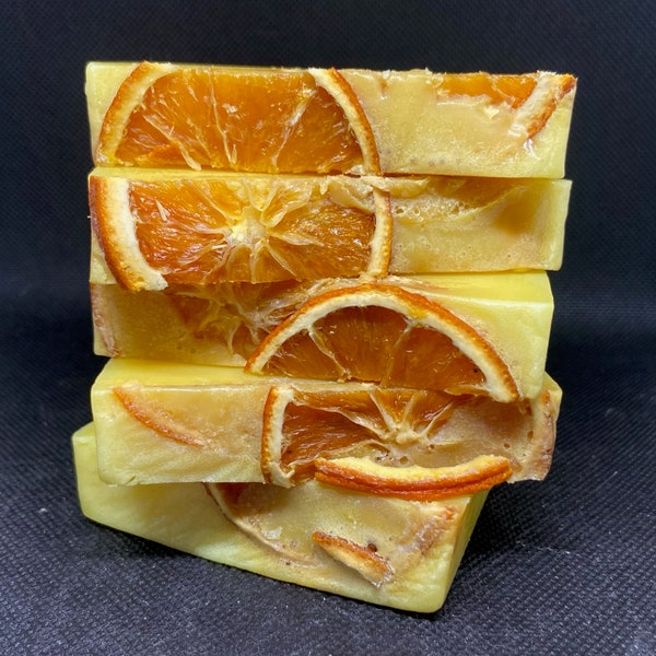 Slice of Citrus Sunshine | Natural Soap Bars | Handcrafted Soap | Essential Oil Infused | Artisan Soap