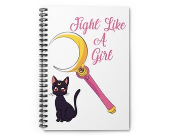 Sailor Moon Spiral Notebook - Etsy