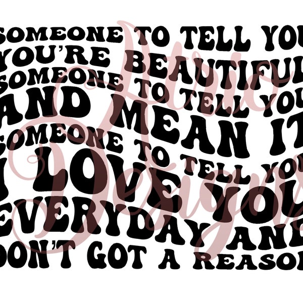 Someone To Tell You You’re Beautiful, Favorite Song, Wavy Text, Toosii PNG