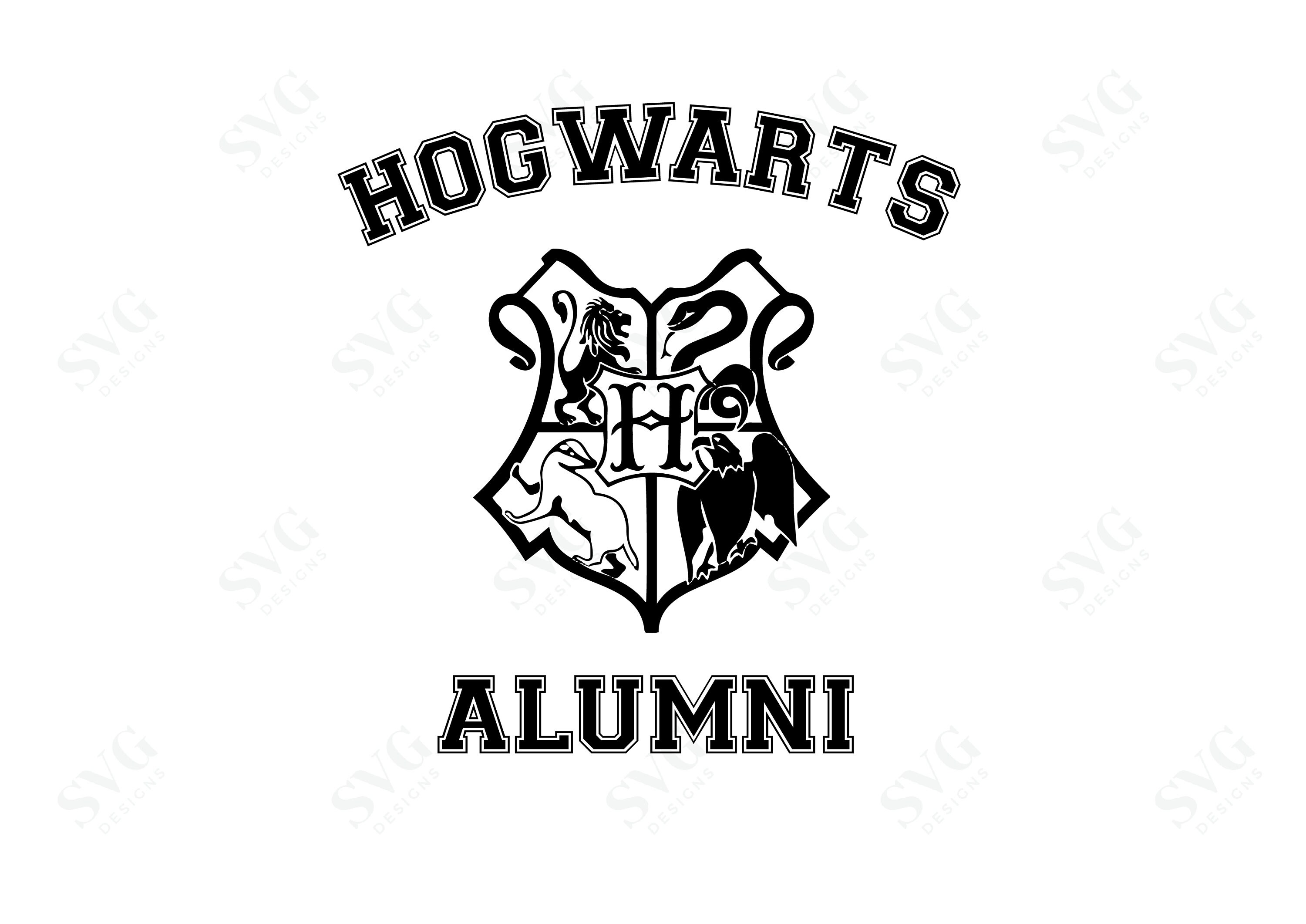 HP Hogwarts Alumni Potterhead Svg Svg Files Svg for Shirts Etsy