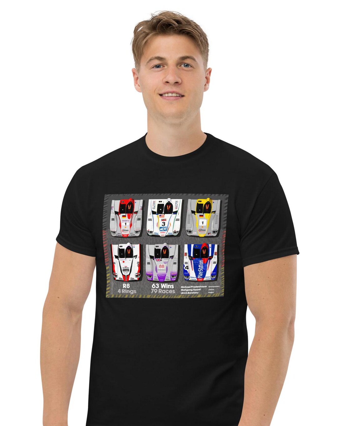 Audi R8 Tribute Black Unisex Classic Tee - Etsy