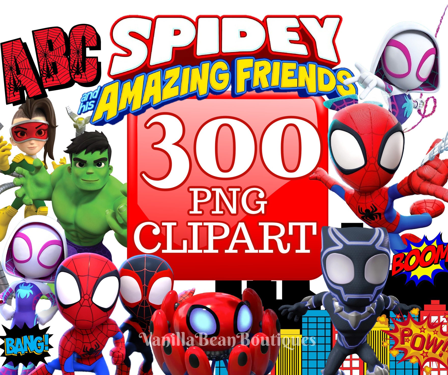 Spidey and His Amazing Friends Png 