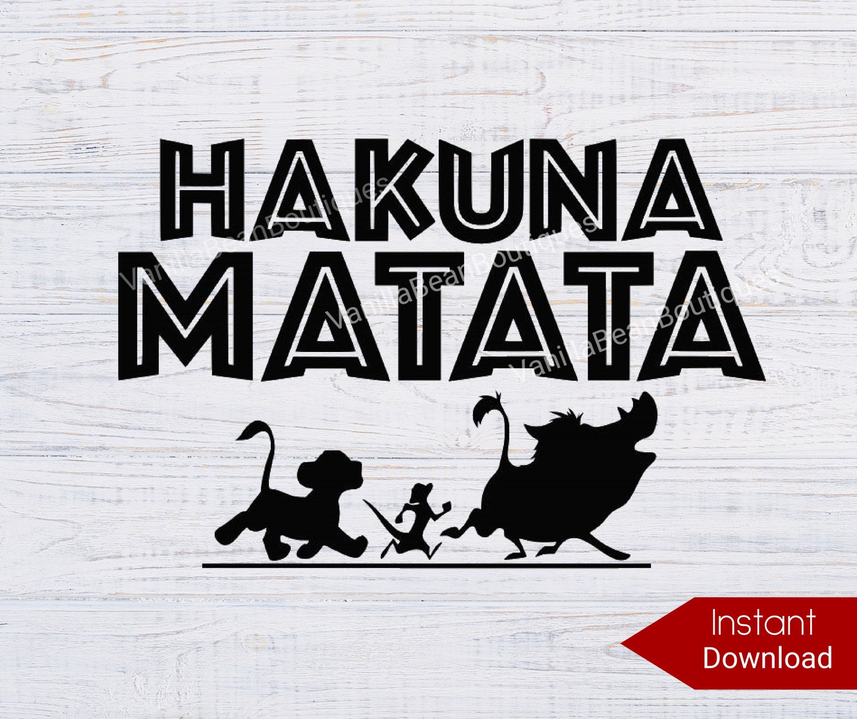 Etsy - Shirt Hakuna Matata