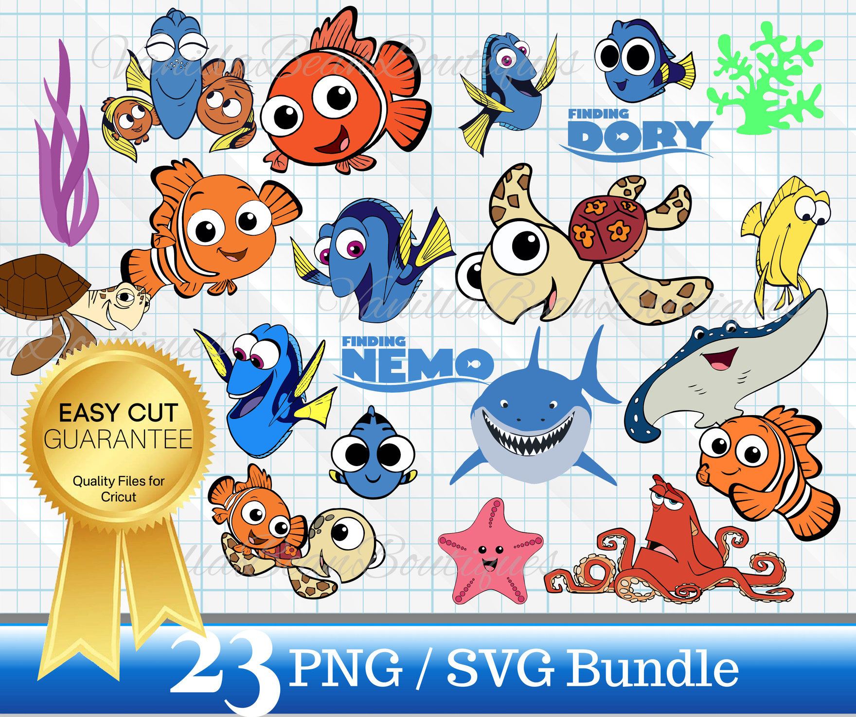 Nemo SVG Finding Nemo, PNG, DXF, Cut Files, Layered, Cricut, Silhouette,  Scrapbooking, Card Making, Paper Crafts, Clipart, Vinyl Decal -  Sweden