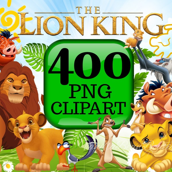 Lion King PNG, Lion King clipart, Simba PNG, Simba clipart, anniversaire du Roi Lion, chemise du Roi Lion, art du Roi Lion, invitation du Roi lion