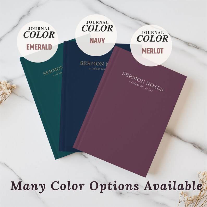 A minimalist Christian Sermon Notes Journal for women featuring “Church Notes” on the cover. Perfect for taking sermon notes, scripture reflections, and small group Bible study. A thoughtful Christian gift for Christmas, birthdays, confirmation, or religious holidays. Modern faith notebook design to help you stay engaged and grow spiritually.