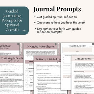 Interactive hyperlinked faith journal for women of faith. All-in-one Christian planner with Bible study templates prayer journal frameworks ACTS PRAY gratitude scripture plan 31 prompts trackers and end-of-month reflections. GoodNotes and Notability compatible instant digital download.
