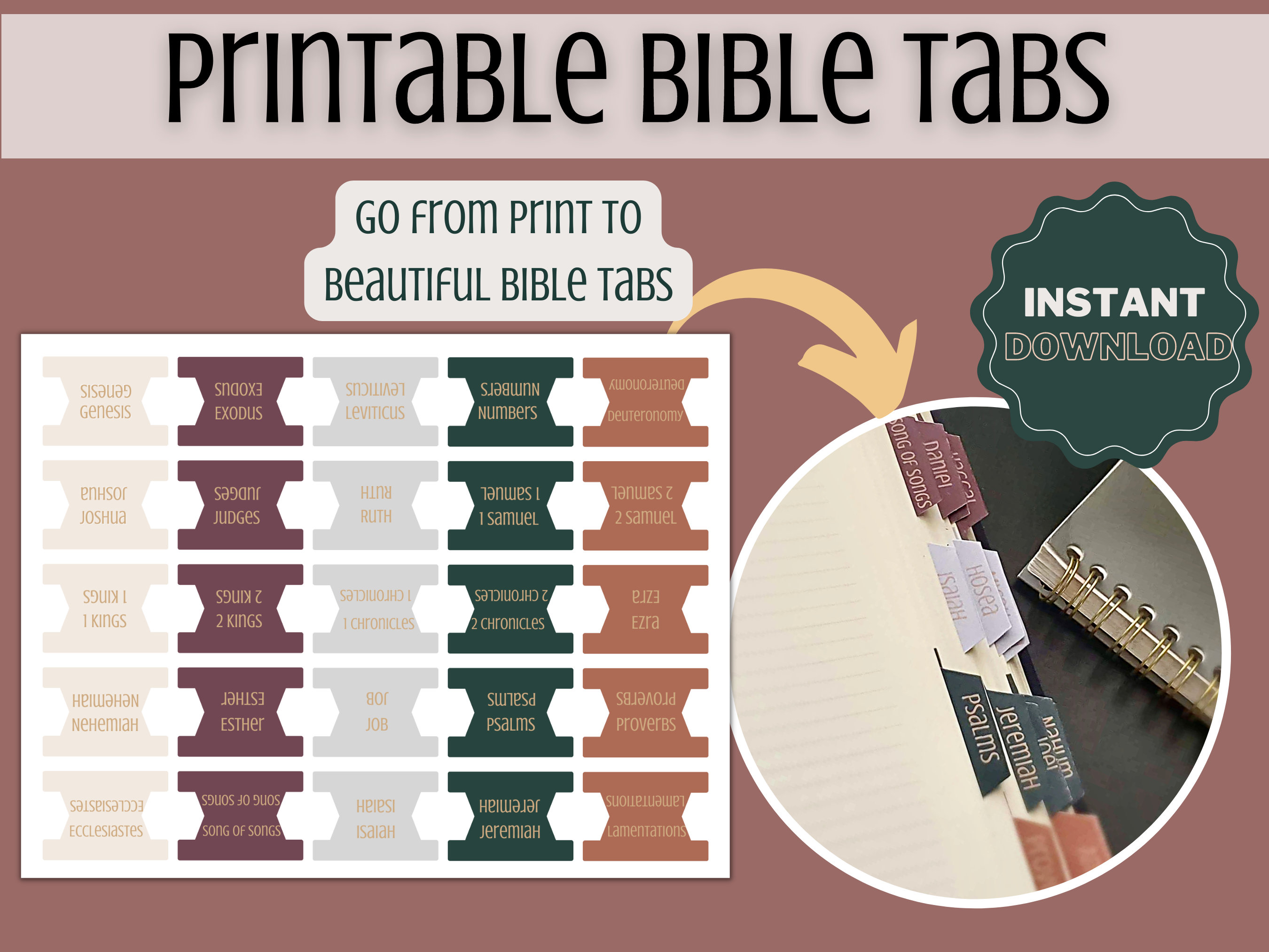 Jewel Printable Bible Tabs Bible Tabs Bible Study Tools Etsy Jewel Printable Bible Tabs Bible Tabs Bible Study Tools Etsy