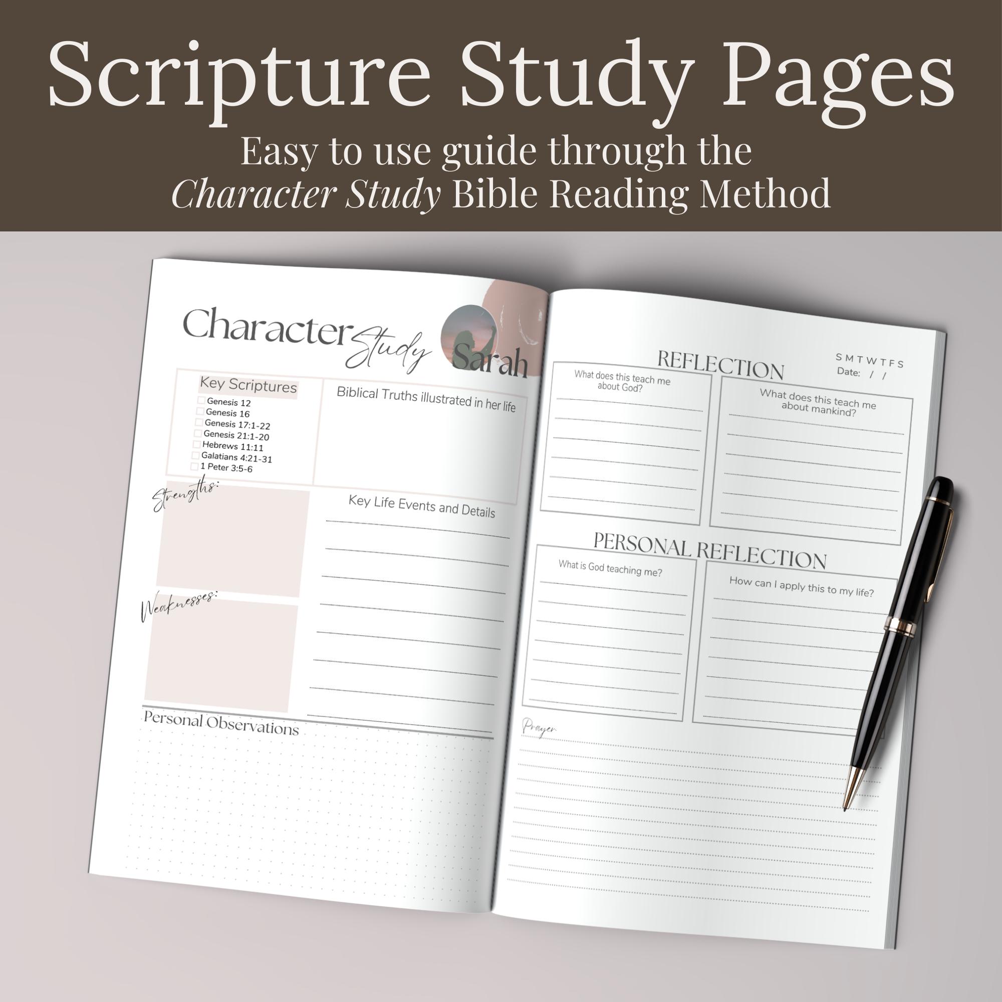 Women of the Bible Study Journal Devotional Guide for Women Faith Based ...