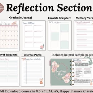 Printable and Digital Bible Study Templates. These include Verse Mapping in depth bible study, SOAP bible study, Character of the bible study, Bible Topic study, Bible Theme study and Chapter summary template. Digital Christian resources to help your spiritual growth, understand scripture and reflect on your faith. Christian reflection pages like Prayer Tracker, Memory verse tracker, daily gratitude journal and more spiritual reflection planning pages.