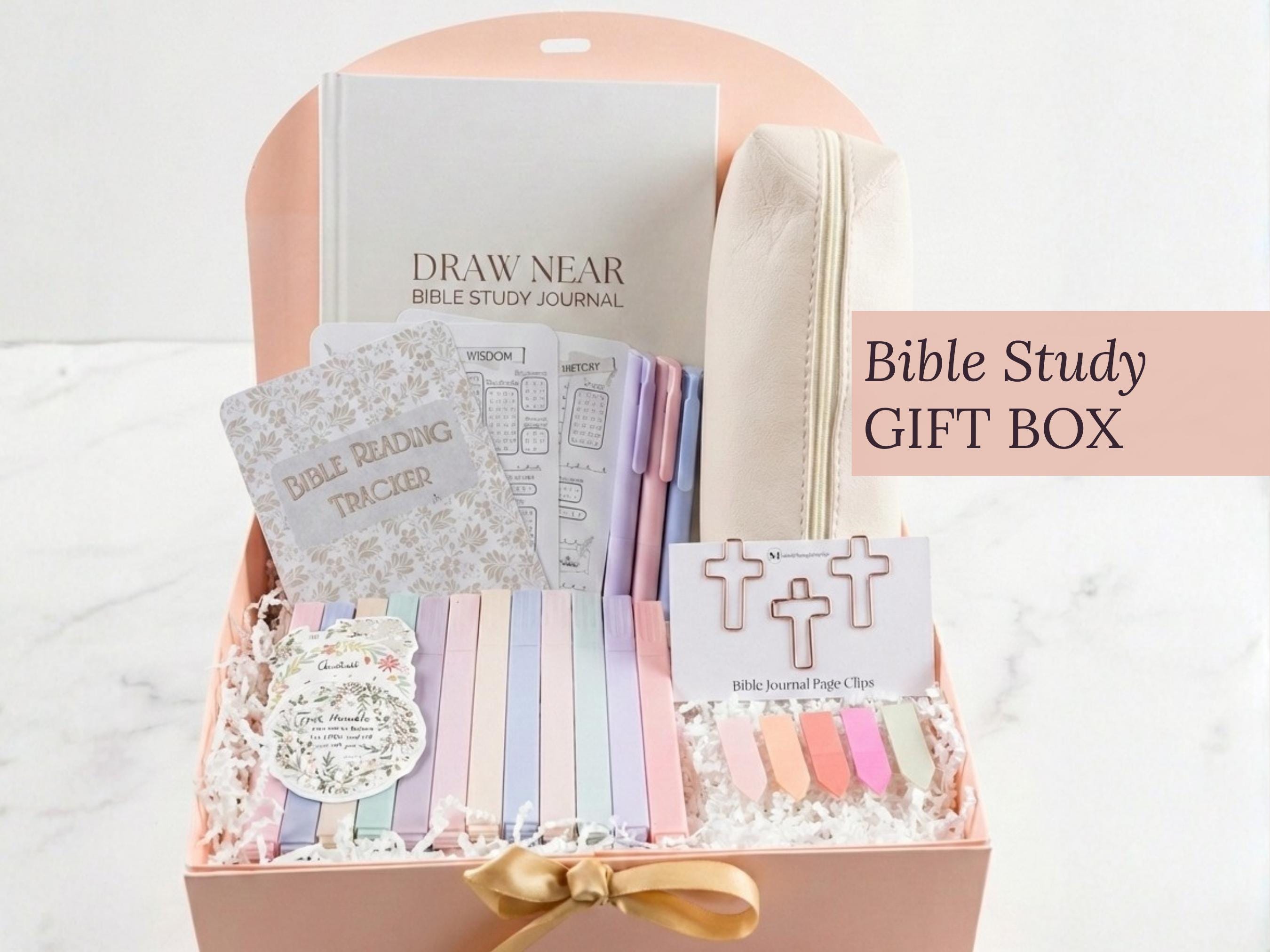 Christian Gift for Women Bible Study Gift Box Guided Bible Study Kit ...