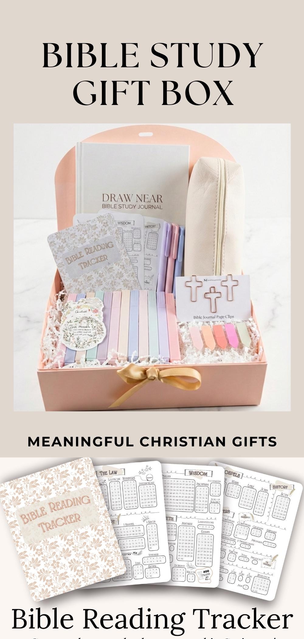 Christian Gift for Women Bible Study Gift Box Guided Bible Study Kit ...