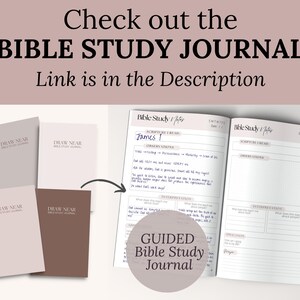 Printable SOAP Bible Study Template Beginners Guide Scripture Devotional Planner Goodnotes Bible Journal Christian Gift idea Teen faith image 9