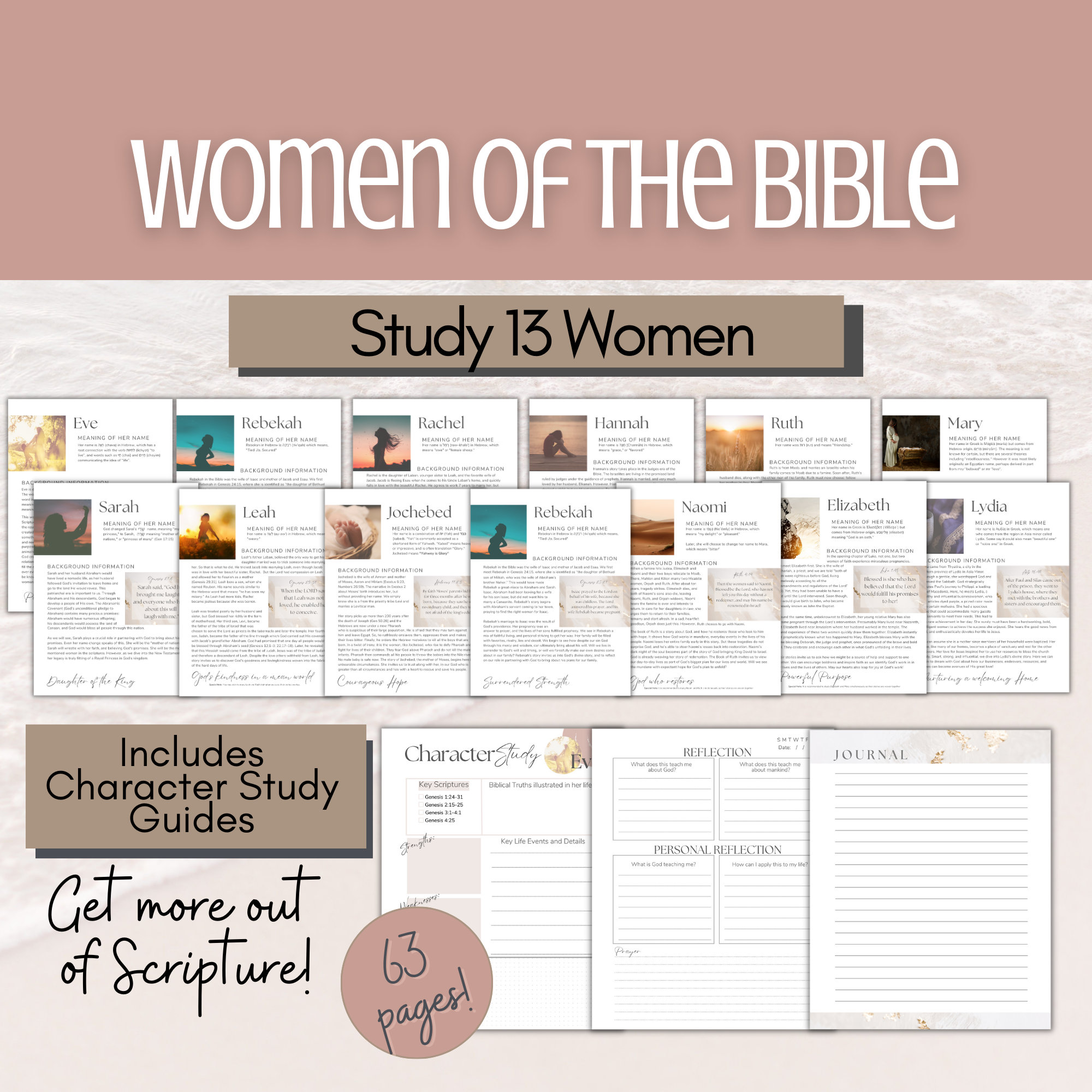 Bible Study Printable Daily Devotional for Women of the Bible Digital Study Gifts for Christian Mothers & Women of Faith - Etsy bible-study-printable-daily-devotional-for-women-of-the-bible-digital-study-gifts-for-christian-mothers-women-of-faith-etsy