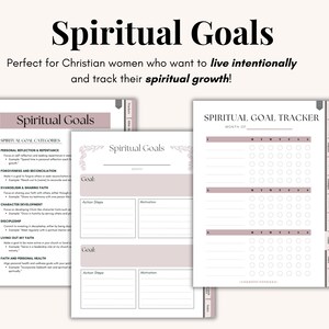 Christian digital faith journal PDF with fully hyperlinked tabs. Includes prayer journal pages ACTS and PRAY methods 52 prayer themes Bible study templates gratitude trackers sermon notes and reflection prompts. Designed for GoodNotes Notability or print. Ideal for women of faith and small group use.