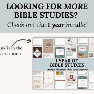 Chronological Bible in a year reading plan undated Printable Bible Study Scripture Guide Christian Devotional journal church resource pdf image 9