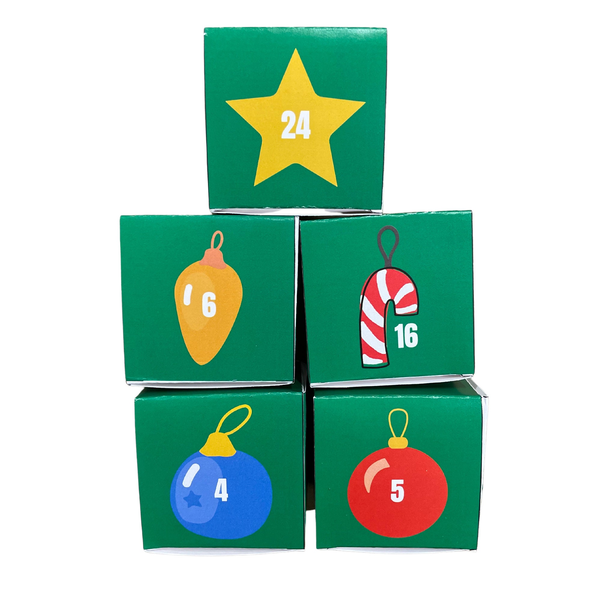 Printable Advent Calendar Empty Advent Calendar Fillable Etsy Hong Kong