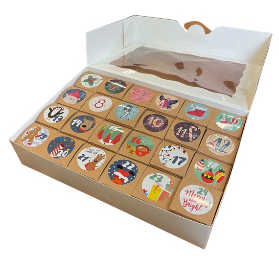 Fillable Advent Calendar Empty Advent Calendar DIY Advent Etsy