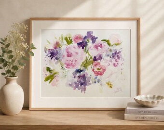 Whimsy | Original Watercolor Painting | Blooming Through Summer Collection