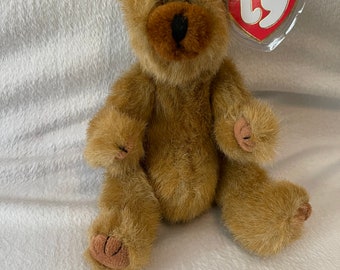 Rare Ty Bear Beanie Baby named “Cody”, rare vintage treasure, Beanie Babies, 1993 Collectible Bears, Ty Bear,Collector Beanie Bear