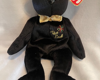 Ty rare vintage Beanie Baby called “The End”, Rare Collectible beanie, Ty’s 1999 Beanie Baby, Vintage Beanie Bear, Vintage Collectible