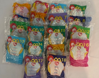 2000 mcdonalds beanie babies set clearance