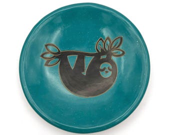 Sloth Ceramic Ring Dish
