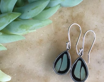 Malachite Butterfly Earrings