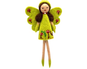 Meadow Fairy Felt Ornament