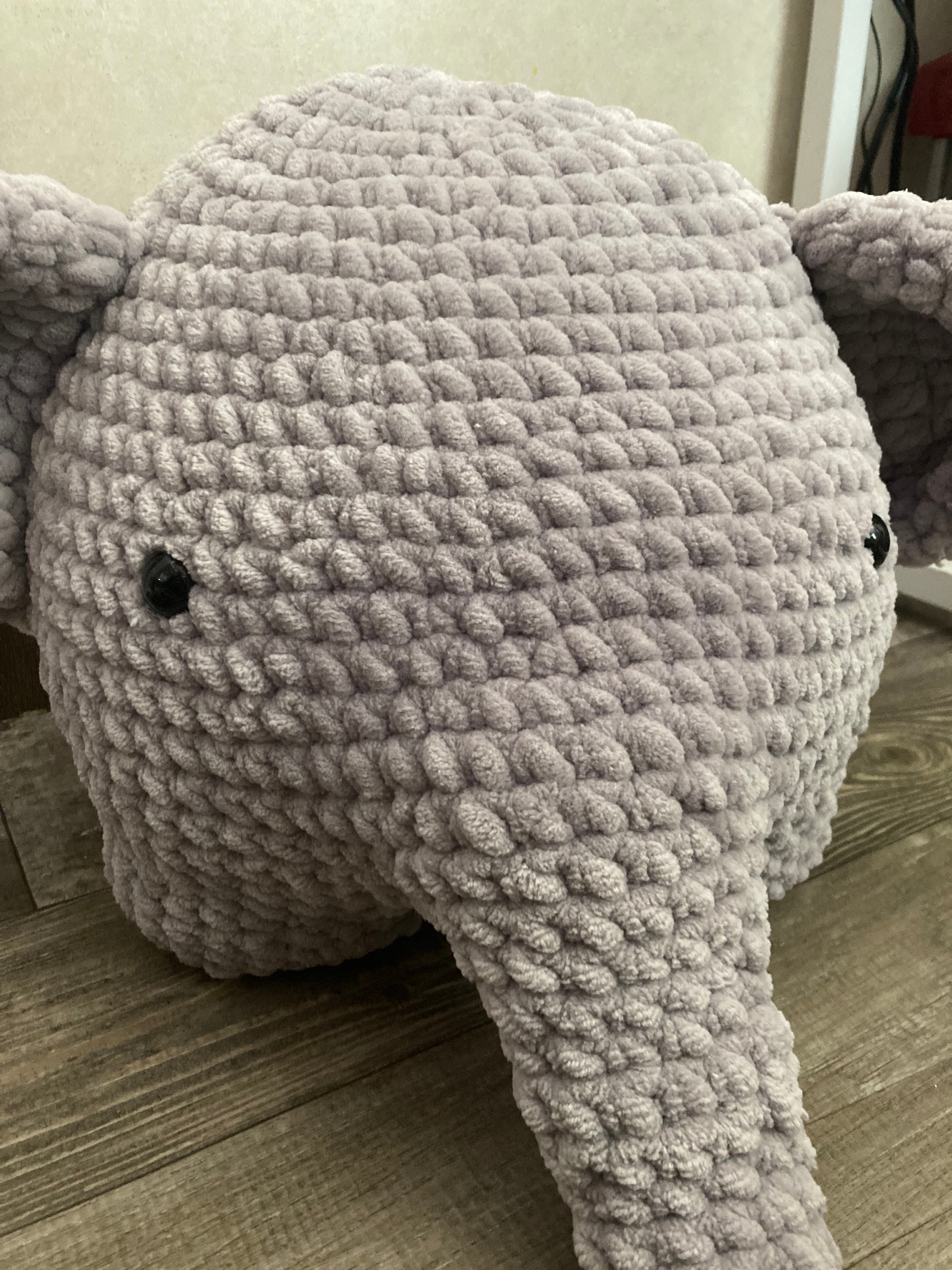 Crochet Elephant Etsy