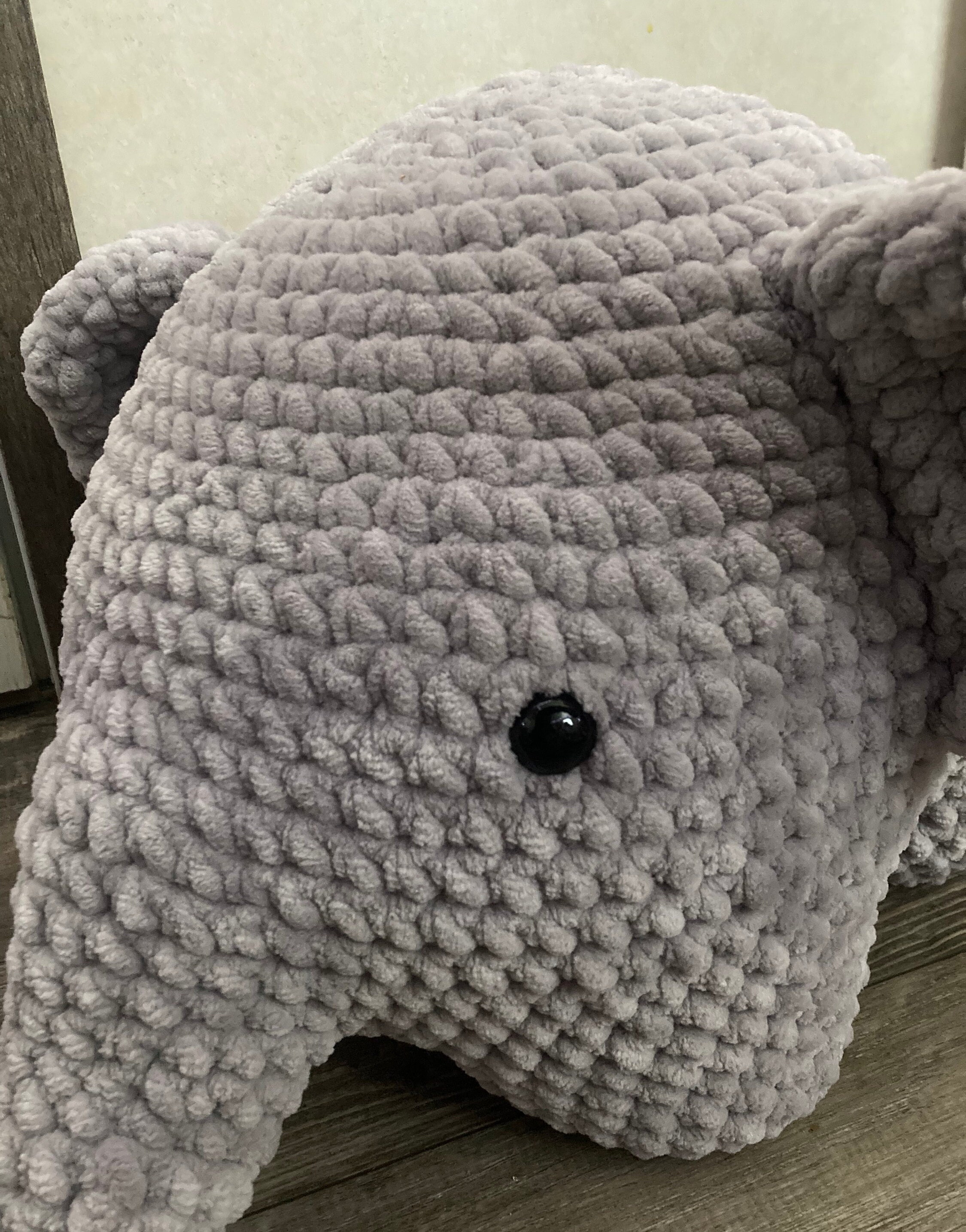 Crochet Elephant Etsy