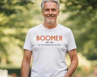 Boomer, Baby Boomer T-Shirt, Mug Design, Digital Download SVG, PNG, JPG