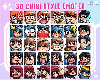 Scott Pilgrim Emotes Pack