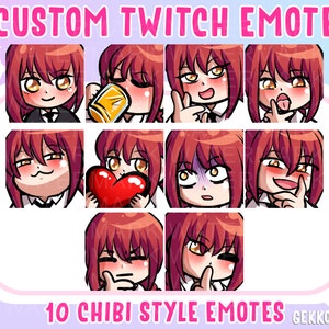 Makima Emotes Pack Chainsaw Man
