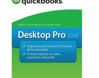 QuickBooks Desktop Pro 2018 - 5 User's
