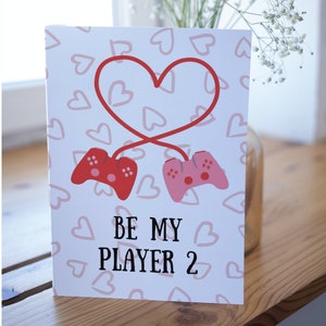 Be My Player 2 - Love Greeting Card