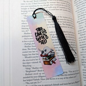 Self Care - Metal bookmark