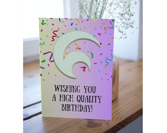 FFXIV Inspired High Quality Birthday Greeting Card