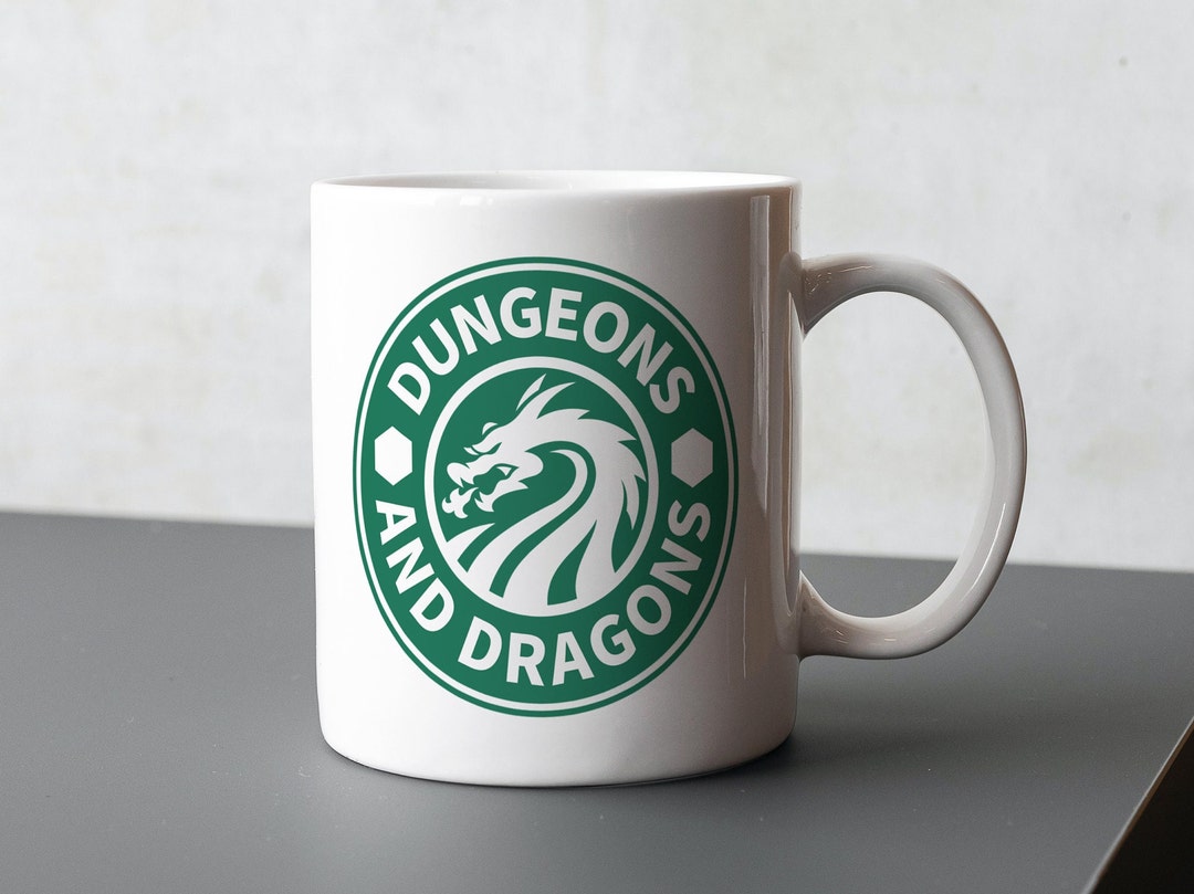 Taza inspirada en café Starbucks DnD TTRPG 11 oz Etsy España