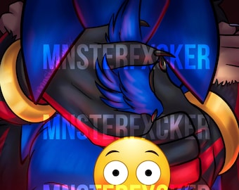 NSFW Sonadow print