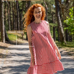Flowy Summer Dress PDF Sewing Pattern - Sizes XS to XXL - Etsy